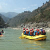 Rafting sur la rivière Trishuli